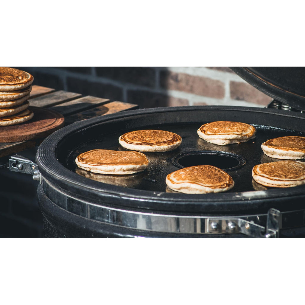 The windmill plancha grillplaat (zwart, 75 cm)