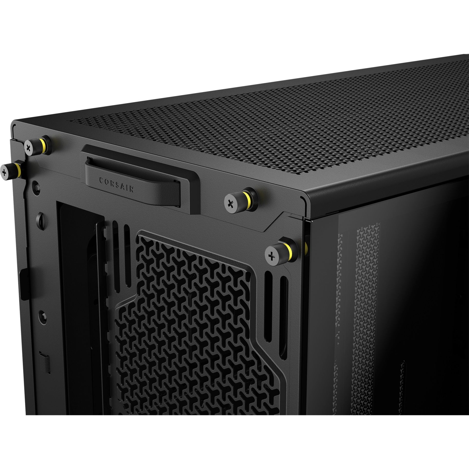 Corsair frame 4000d midi tower behuizing (zwart | 2x usb-a | 1x usb-c | tempered glass)