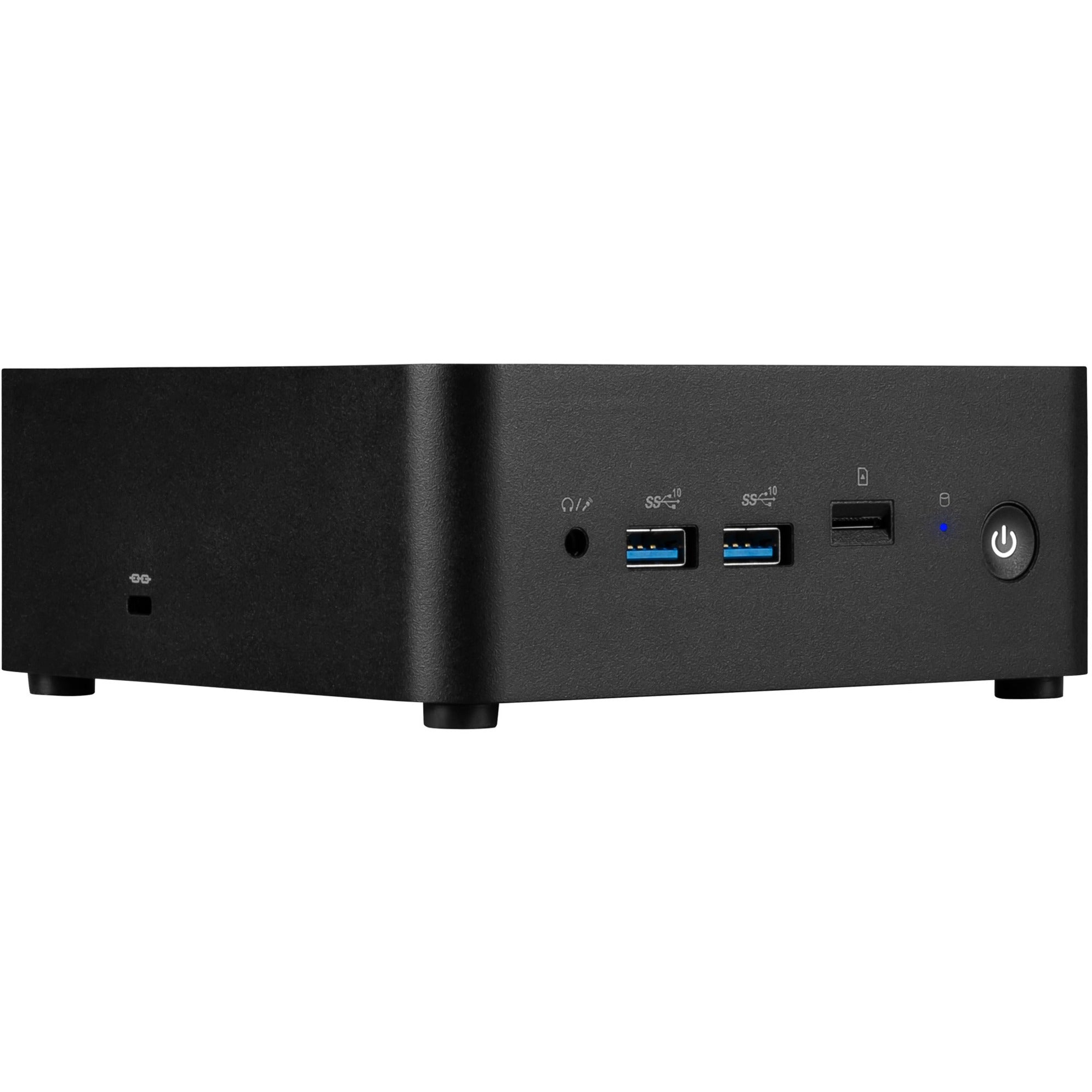 Msi cubi nuc 1mg-001eu mini-pc (zwart | core 7 150u | intel graphics | 16 gb | 1 tb ssd | epeat silver registered)