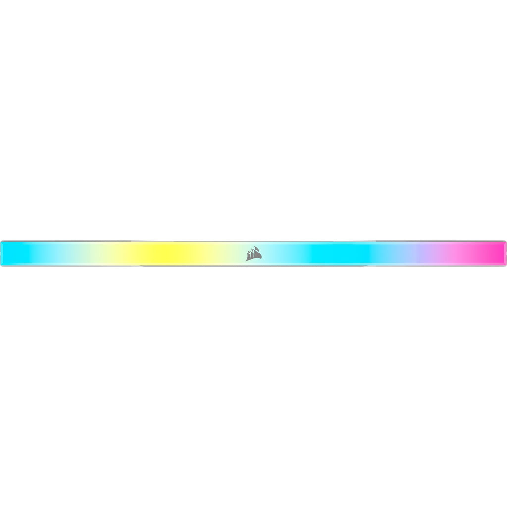 Corsair vengeance rgb 32 gb ddr5-6400 (2x 16 gb) werkgeheugen (wit, cmh32gx5m2b6400c36w, xmp 3.0)