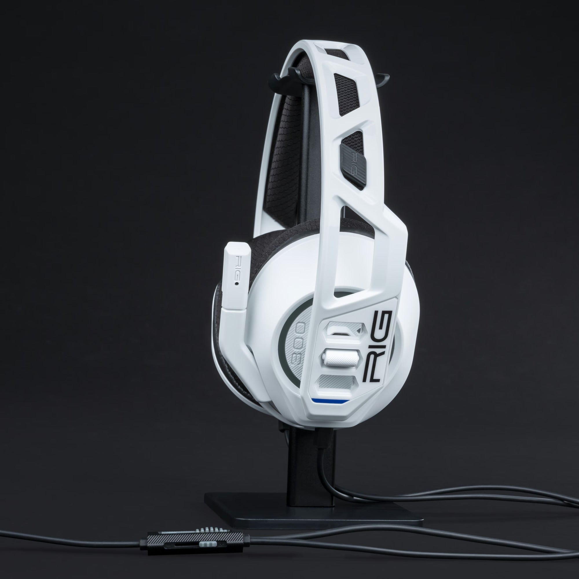 Nacon rig 300 pro hs over-ear gaming headset (wit, playstation 4, playstation 5, xbox, nintendo switch, pc)