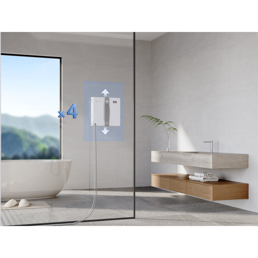 Ecovacs winbot mini raamreiniger (grijs, 3200pa)