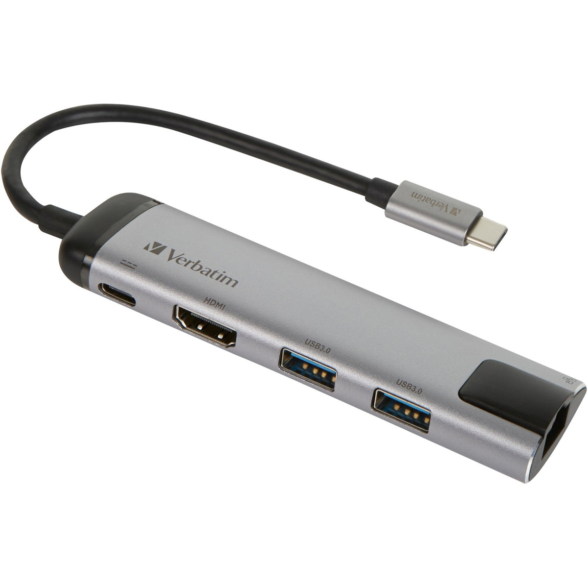 Verbatim USB 3.2 Gen 1 Multiport-Hub, USB-C > 2x USB-A + US