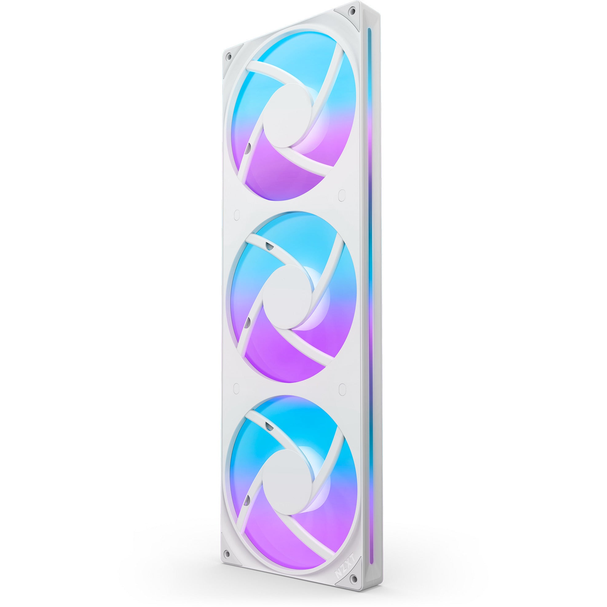 Nzxt f420 rgb core case fans (wit, 3 stuks, 420 x 140 x 26 mm)
