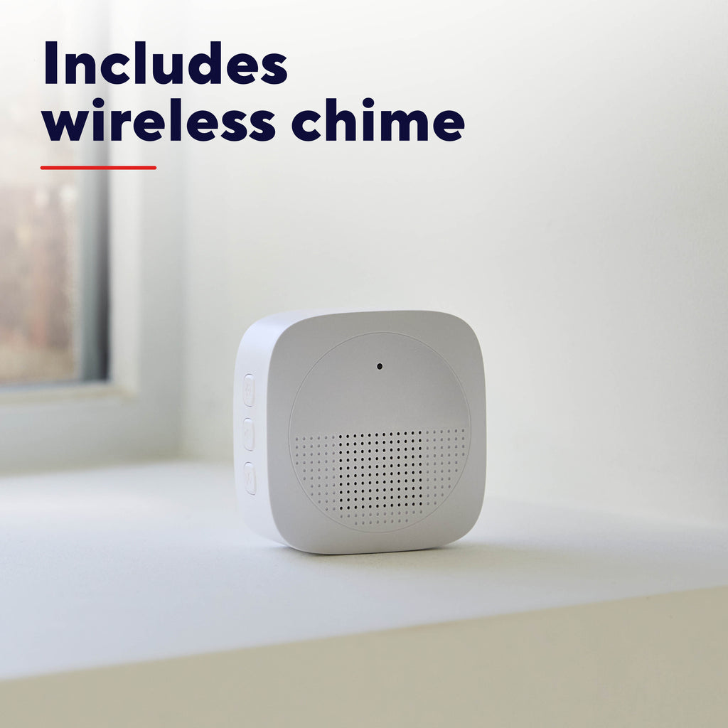 Trust doorcam-3000 slimme wifi deurbelcamera (wit zwart, 2.4 ghz wifi)
