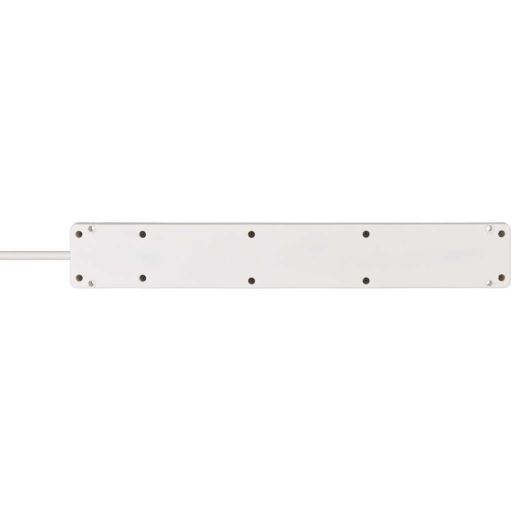 Brennenstuhl bremounta stekkerdoos 5-voudig met 2 usb c-laadcontactdozen stekkerdoos (wit, 2x usb c)