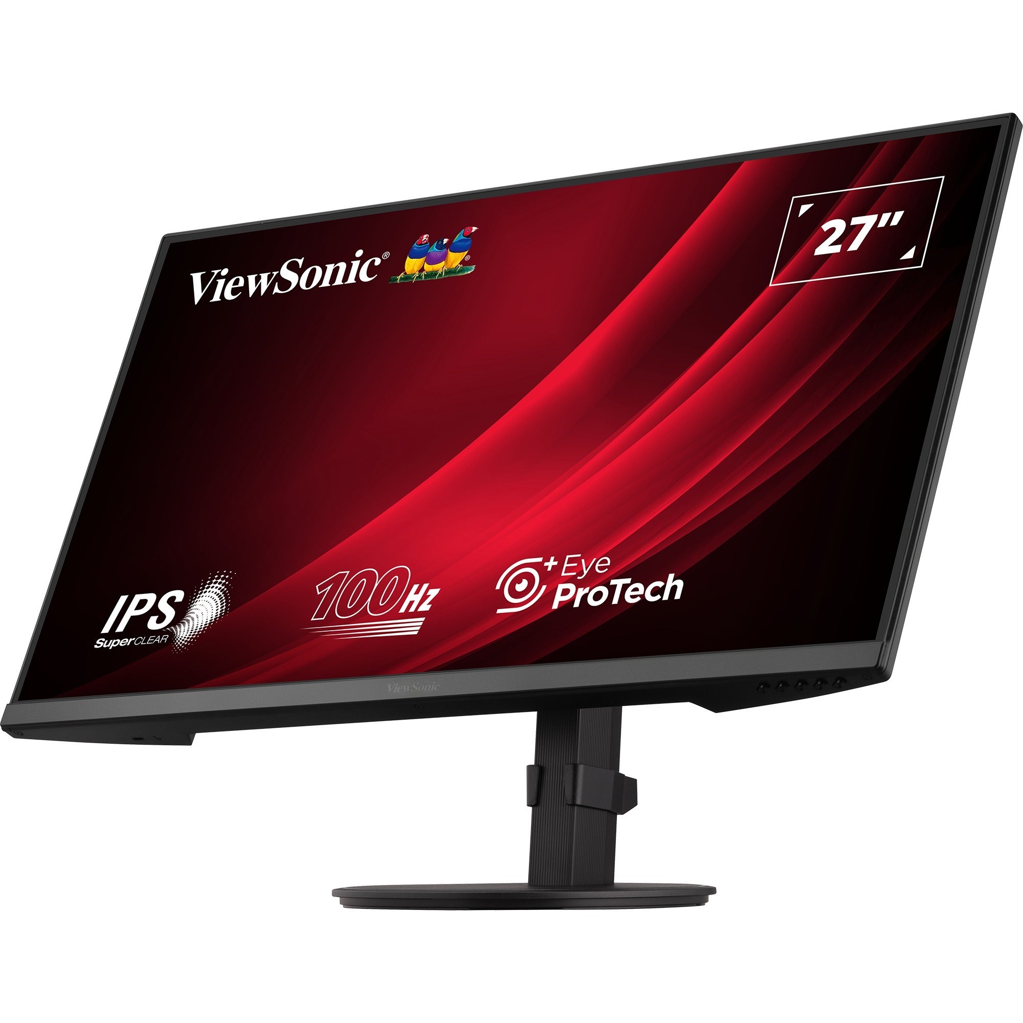 Viewsonic va2708-hdj 27 monitor (zwart, 1x hdmi, 1x displayport, vga)