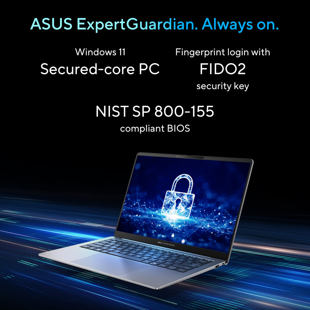 Asus expertbook p5 p5405csa-nz0195x 14 laptop (grijs | core ultra 7 258v | arc graphics 140v | 32 gb | 1 tb ssd)