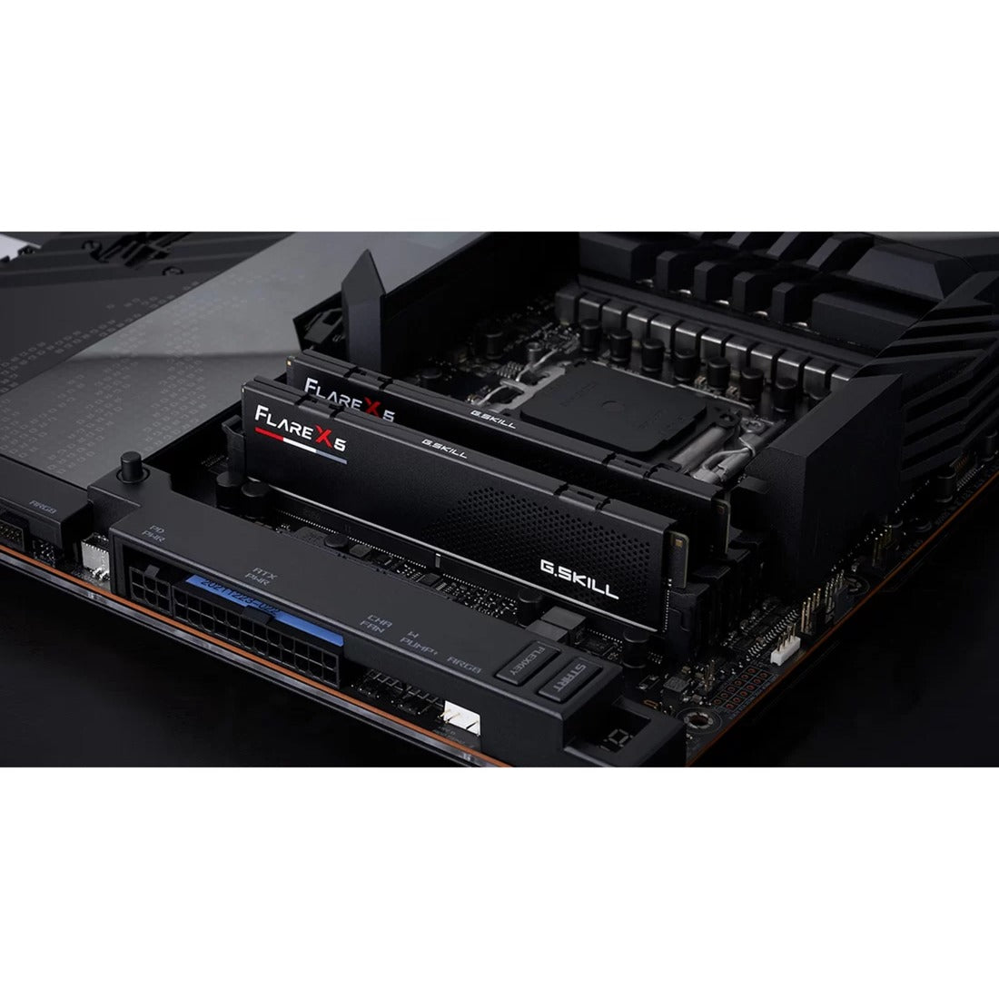 G.skill flare x5 64 gb ddr5-6000 (2x 32 gb) werkgeheugen (zwart, f5-6000j2836g32gx2-fx5, expo)