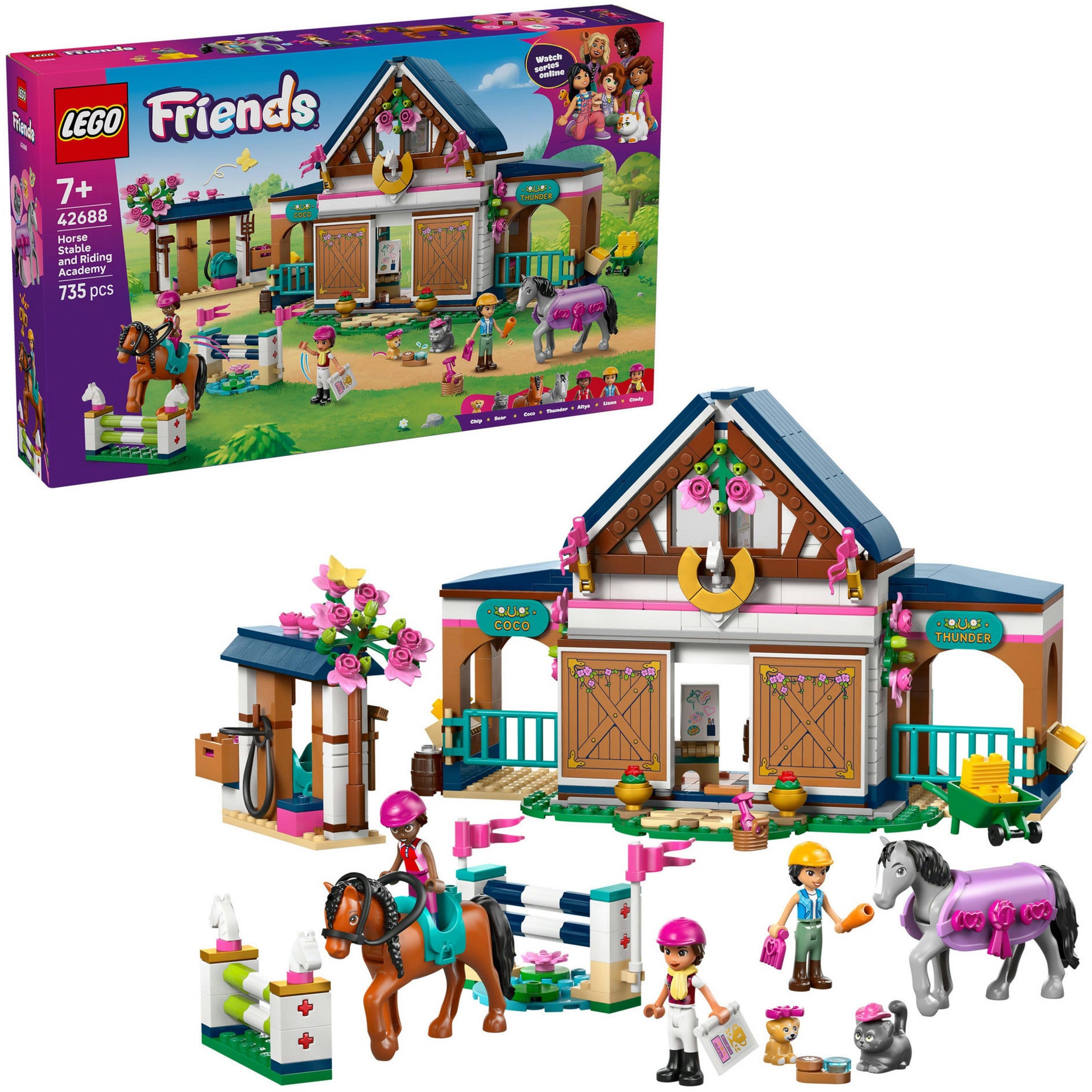 LEGO Friends 42688 Pferdestall und Reitschule