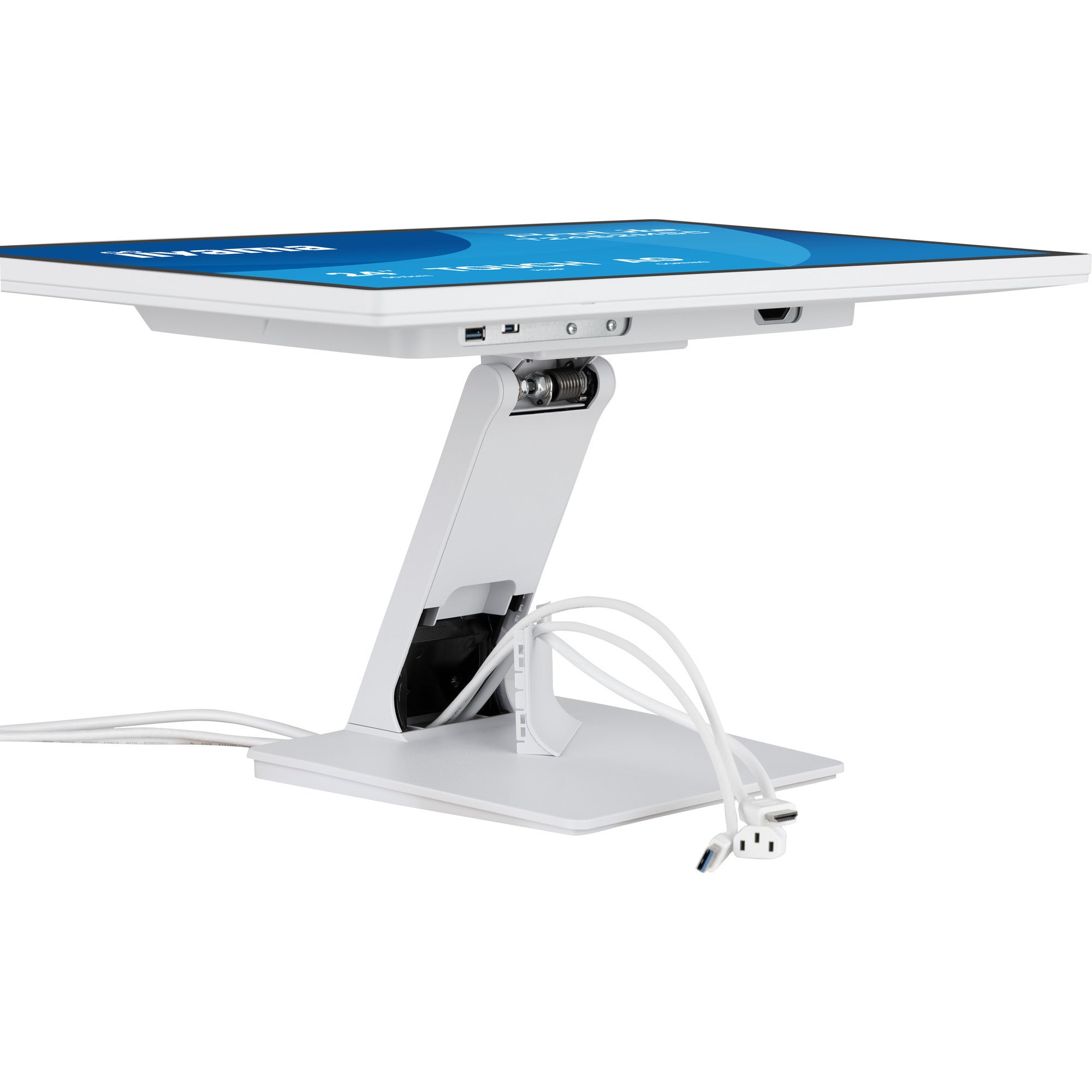 Iiyama prolite t2452msc-w1ag 24 touchscreen monitor (wit, 100 hz, touch, hdmi, displayport, usb, audio)