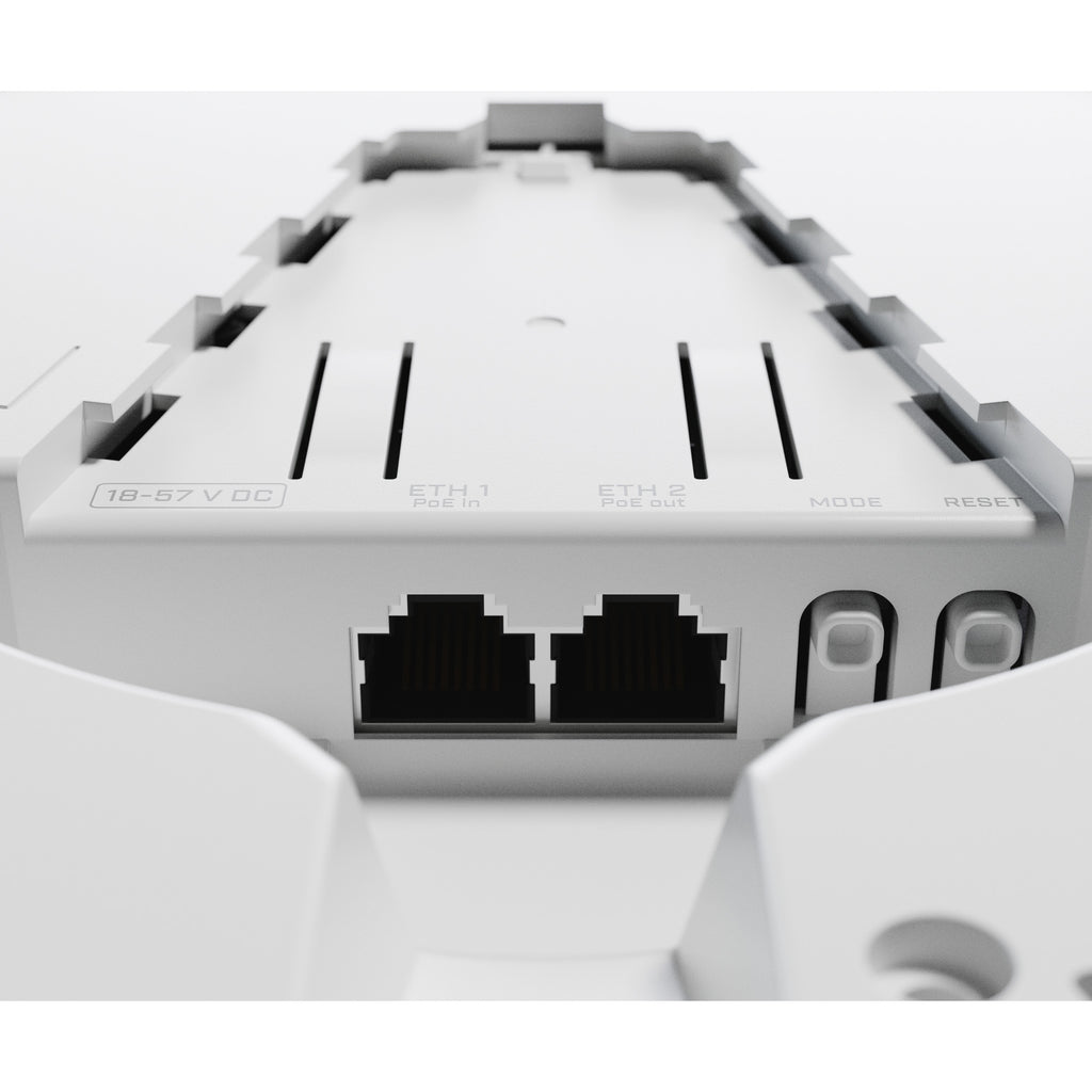 Mikrotik cap xl ac (rbcapgi-5acd2nd-xl) access point (wit, qualcomm ipq-4018 cpu, poe, wifi 5)