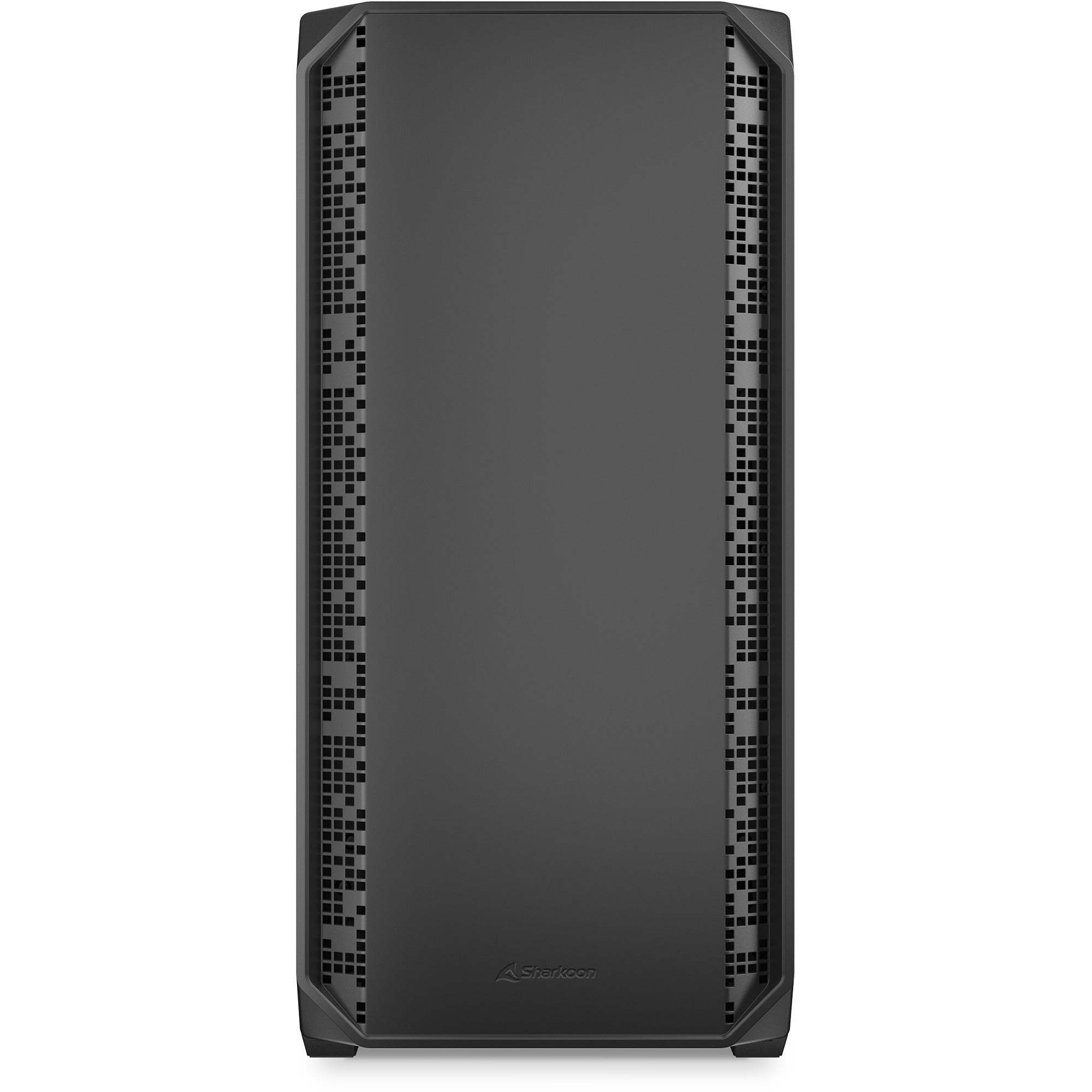 Sharkoon ak2 midi tower behuizing (zwart | 2x usb-a | 1x usb-c)