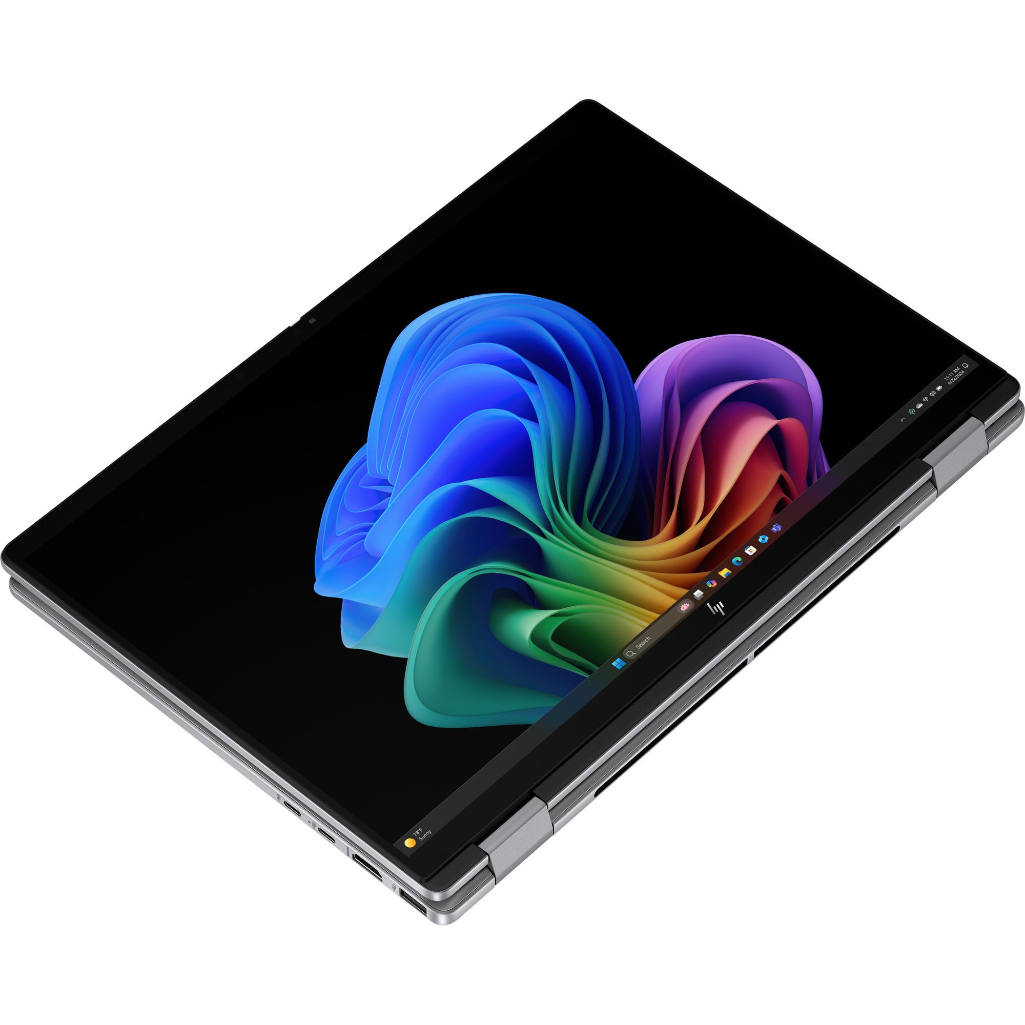 Hp omnibook x flipngai 14-fk0070nd 14 copilot+ 2-in-1 laptop (zilver | ryzen ai 7 350 | radeon 860m | 16 gb | 1 tb ssd | touch)