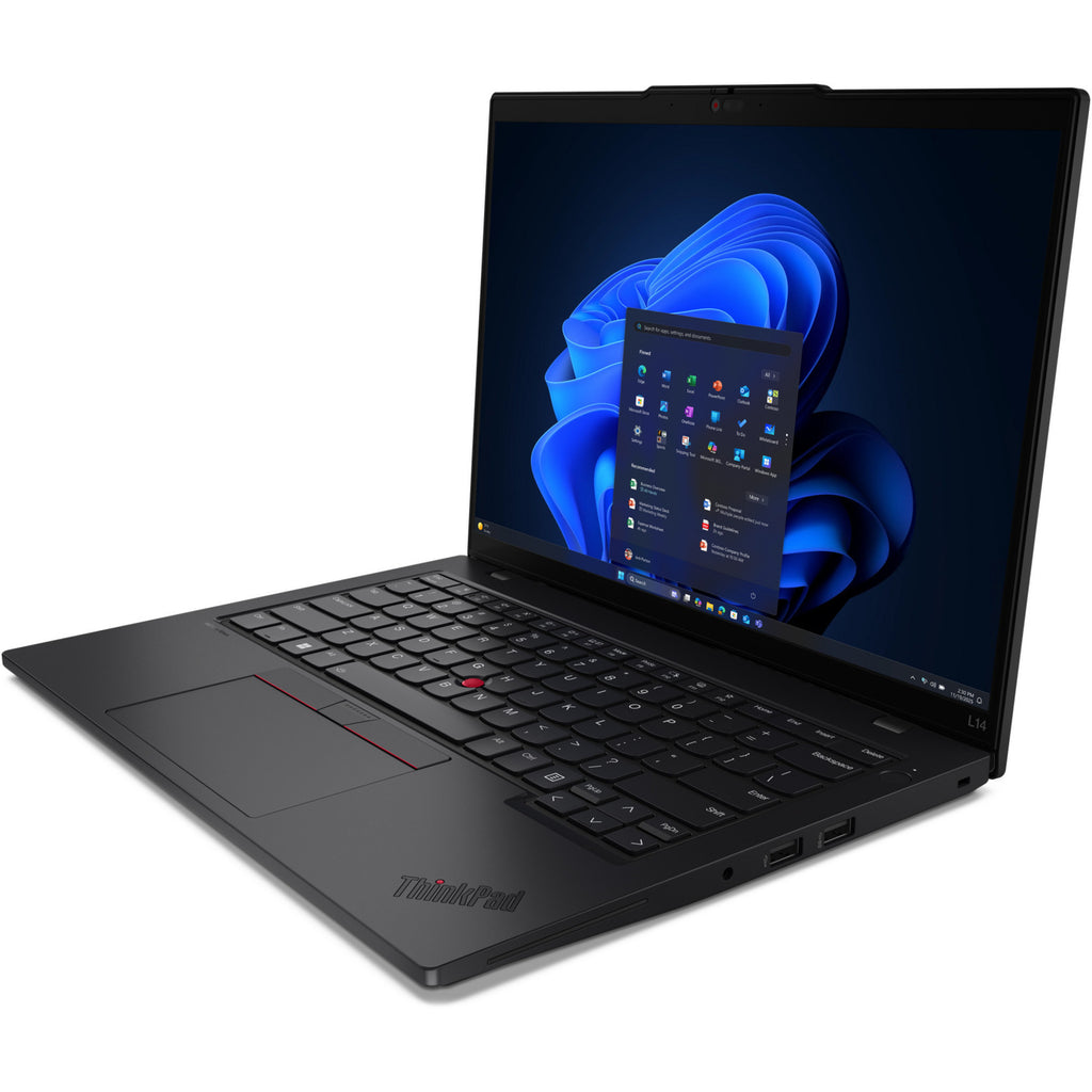 Lenovo thinkpad l14 gen 6 (21s6002dmh) 14 laptop (zwart | core ultra 7 255u | intel® graphics | 16 gb | 512 gb ssd)
