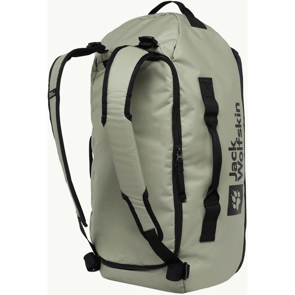 Jack wolfskin all-in duffle 35 rugzak (lichtgroen, 35 liter)
