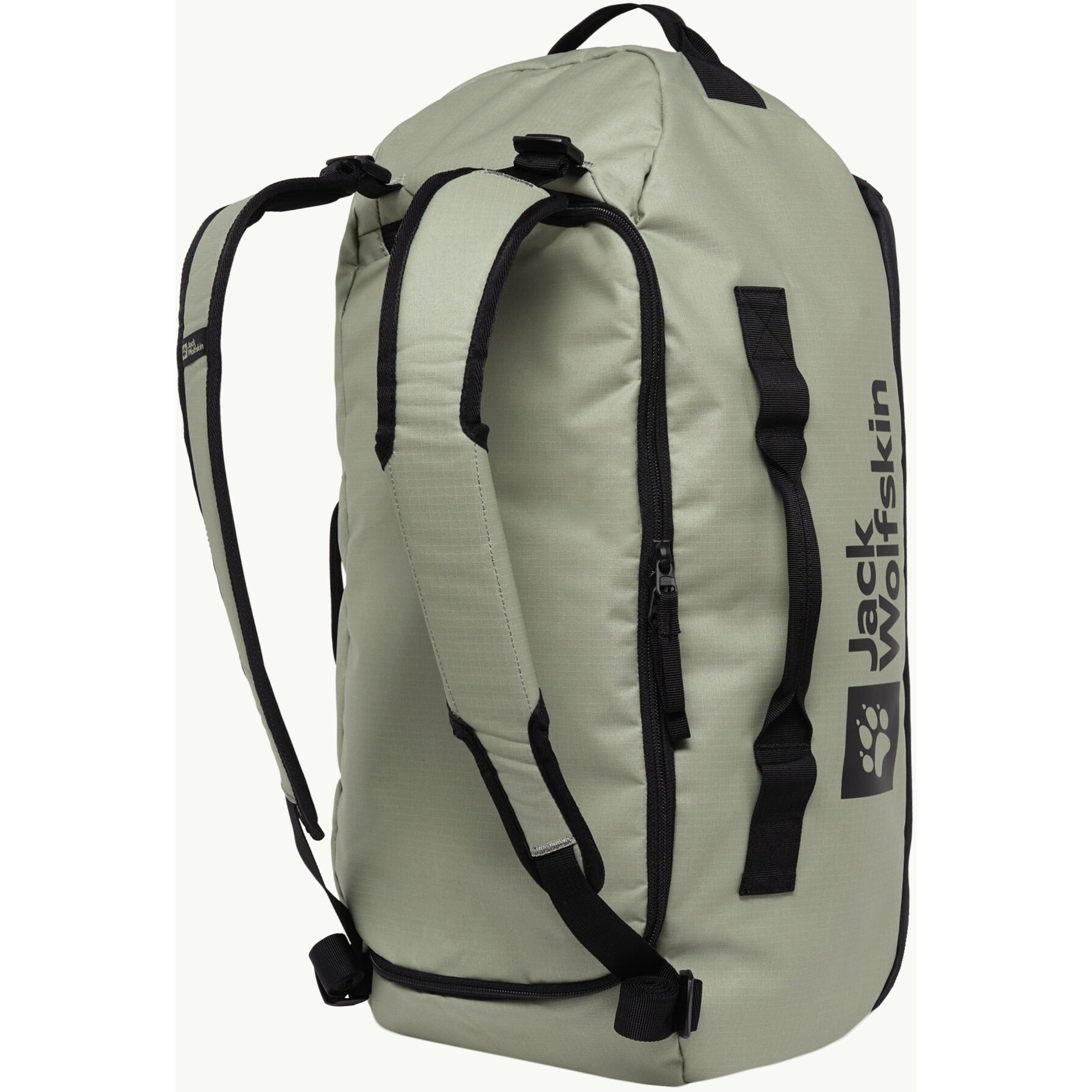 Jack wolfskin all-in duffle 35 rugzak (lichtgroen, 35 liter)
