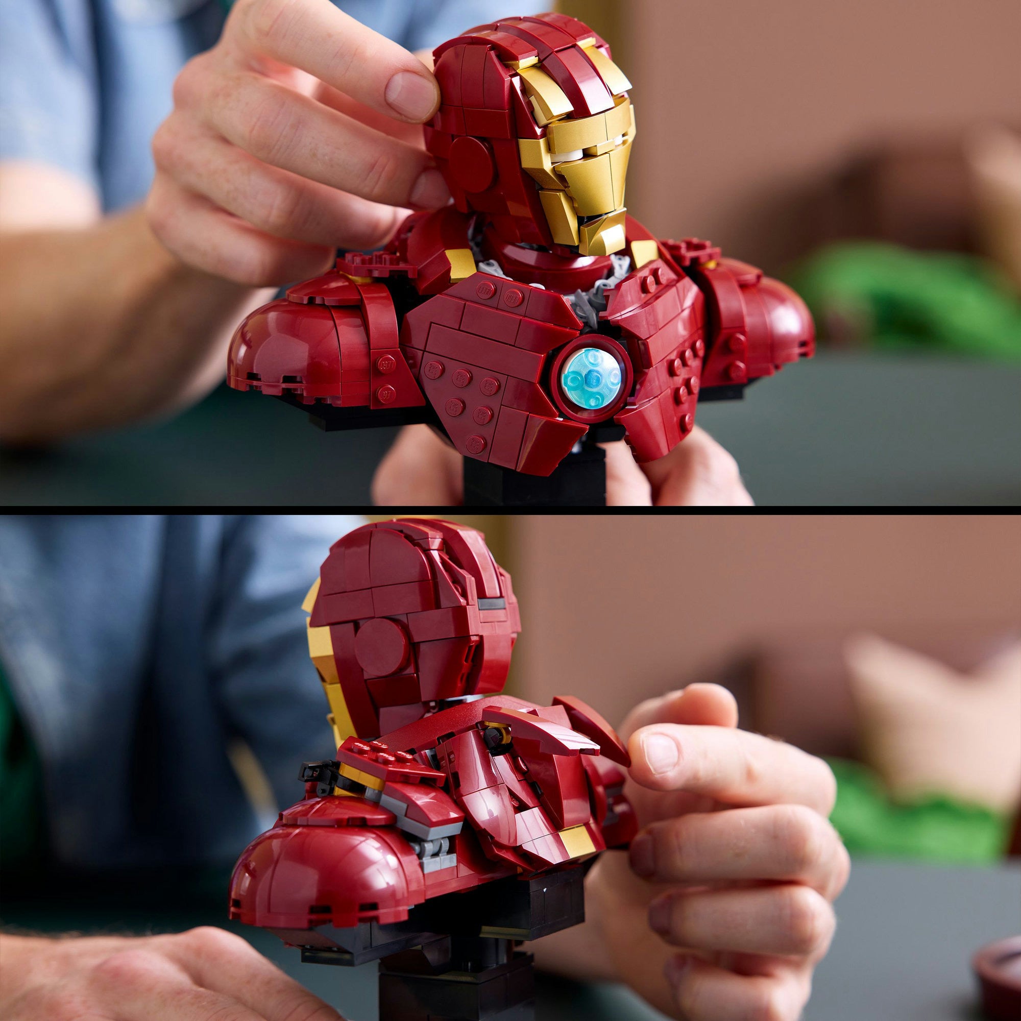 LEGO Superhelden Marvel 76327 Iron Man MK4 Büste