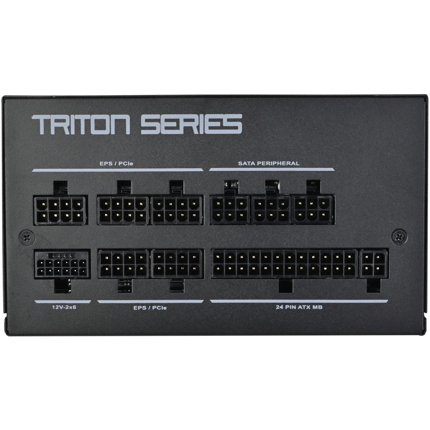 Silverstone triton 750rz modulaire 750 watt voeding (zwart, 1x 12v-2x6, 3x pcie)