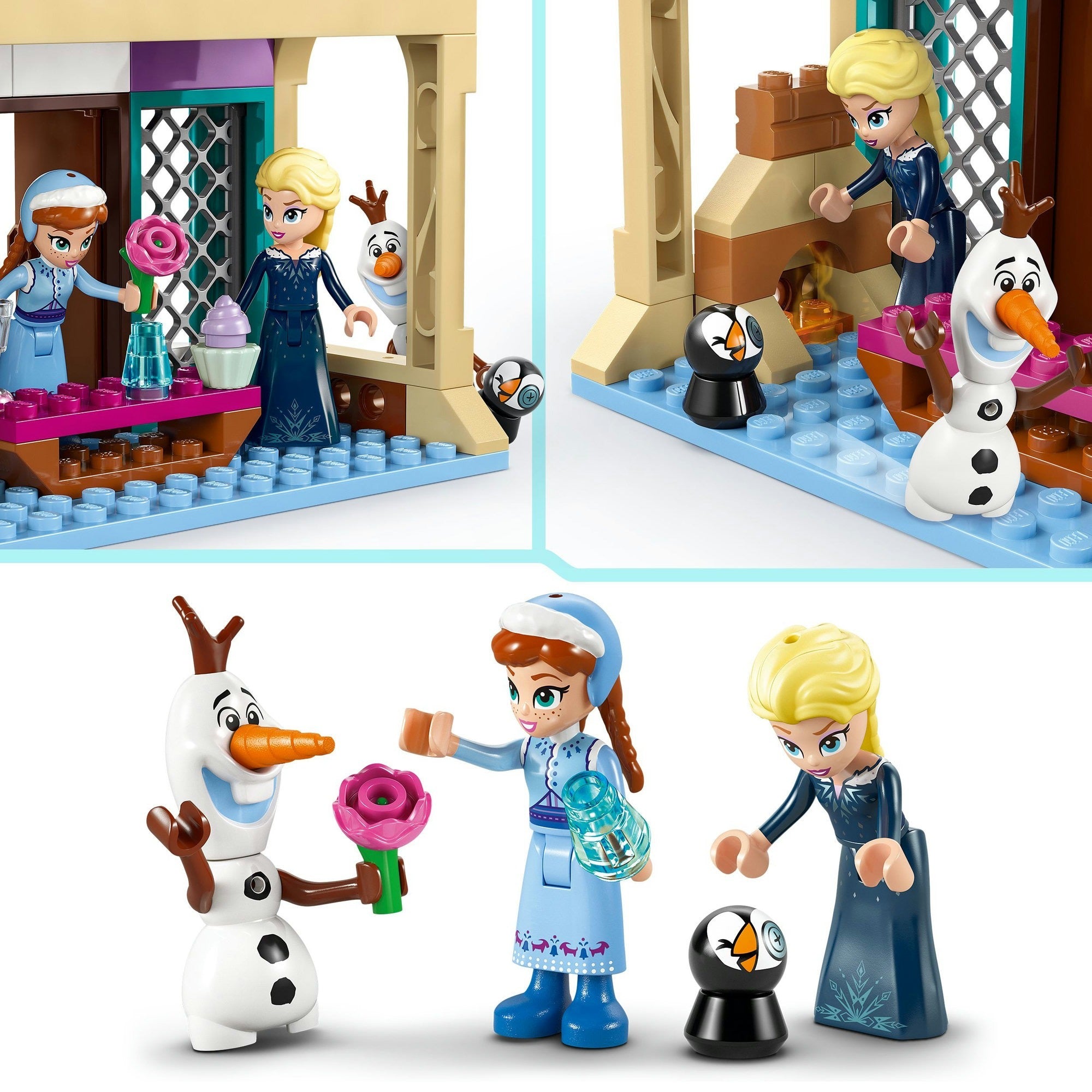LEGO Disney Princess 43265 Die Eiskönigin – Schloss Arendelle