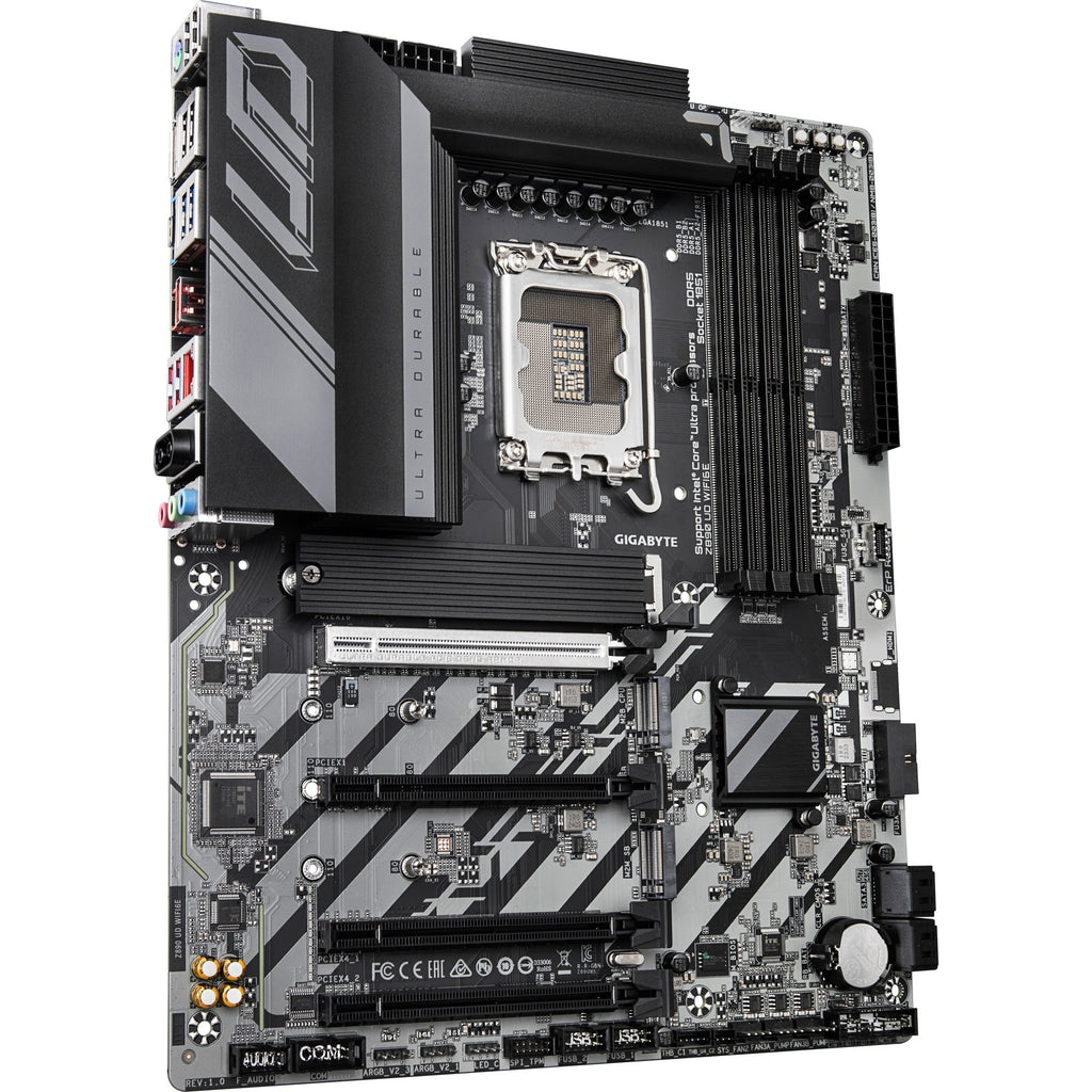 Gigabyte z890 ud wifi6e socket 1851 moederbord (raid, 2.5gb-lan, wi-fi 6e, bt, sound, atx)