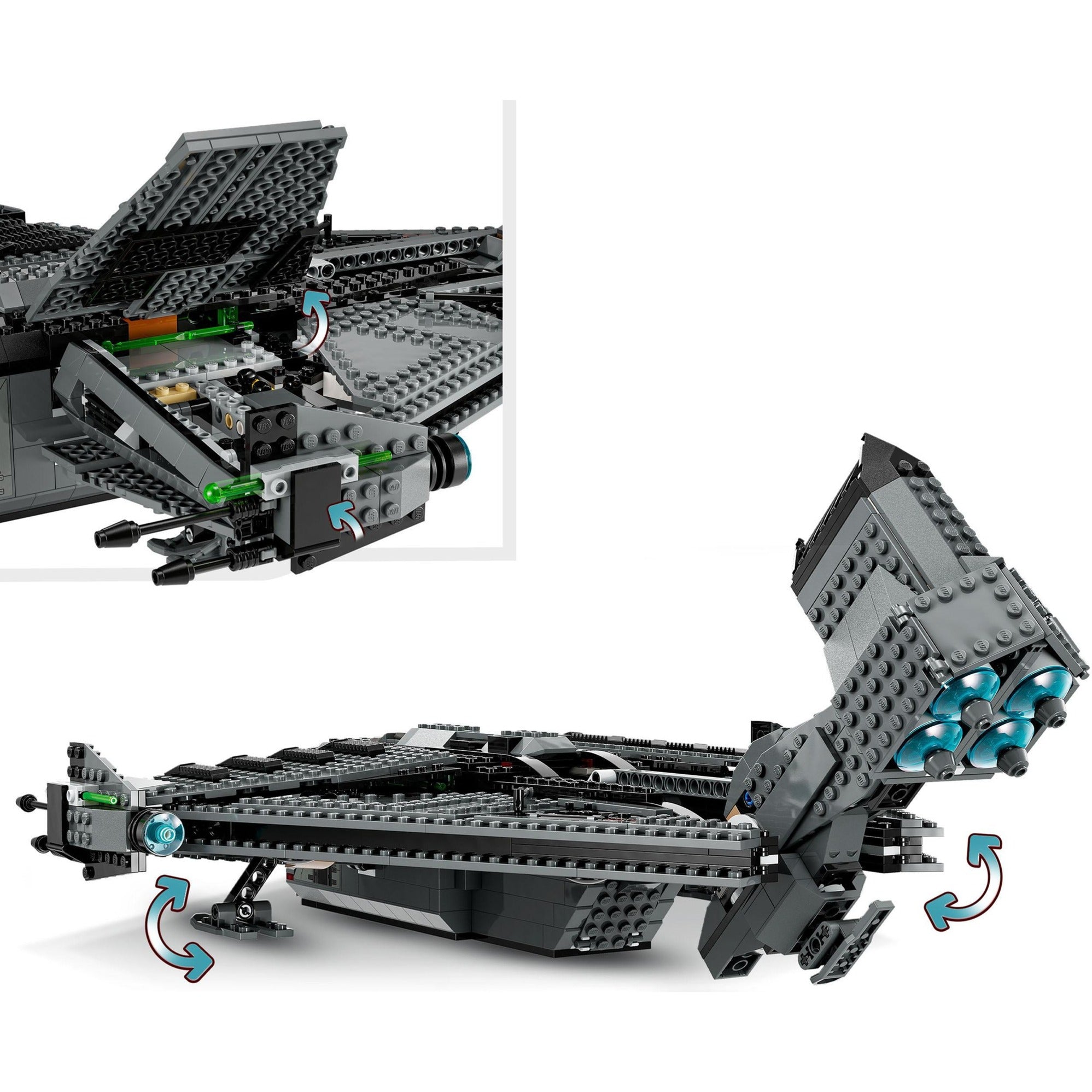 Lego star wars - the justifier constructiespeelgoed (75323)