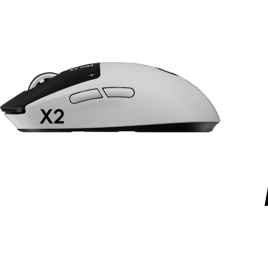 Logitech pro x2 superstrike wireless gaming muis (wit zwart, 100 - 44.000 dpi)