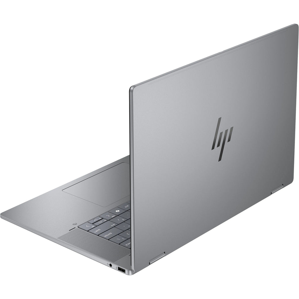 Hp omnibook x flip 16-ar0070nd 16 copilot+ 2-in-1 laptop (zilver | ryzen ai 7 350 | radeon 860m | 24 gb | 1 tb ssd | touch)