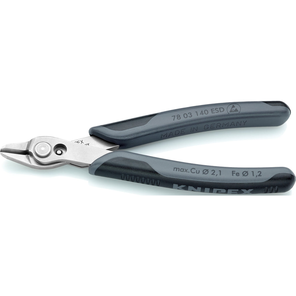 KNIPEX Elektronische Super-Knips XL ESD 78 03 140 ESD