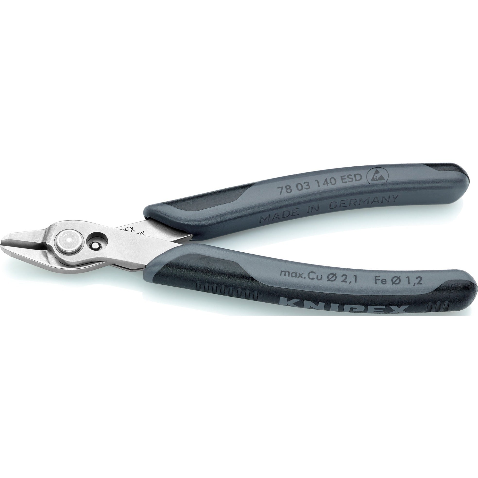 KNIPEX Elektronische Super-Knips XL ESD 78 03 140 ESD