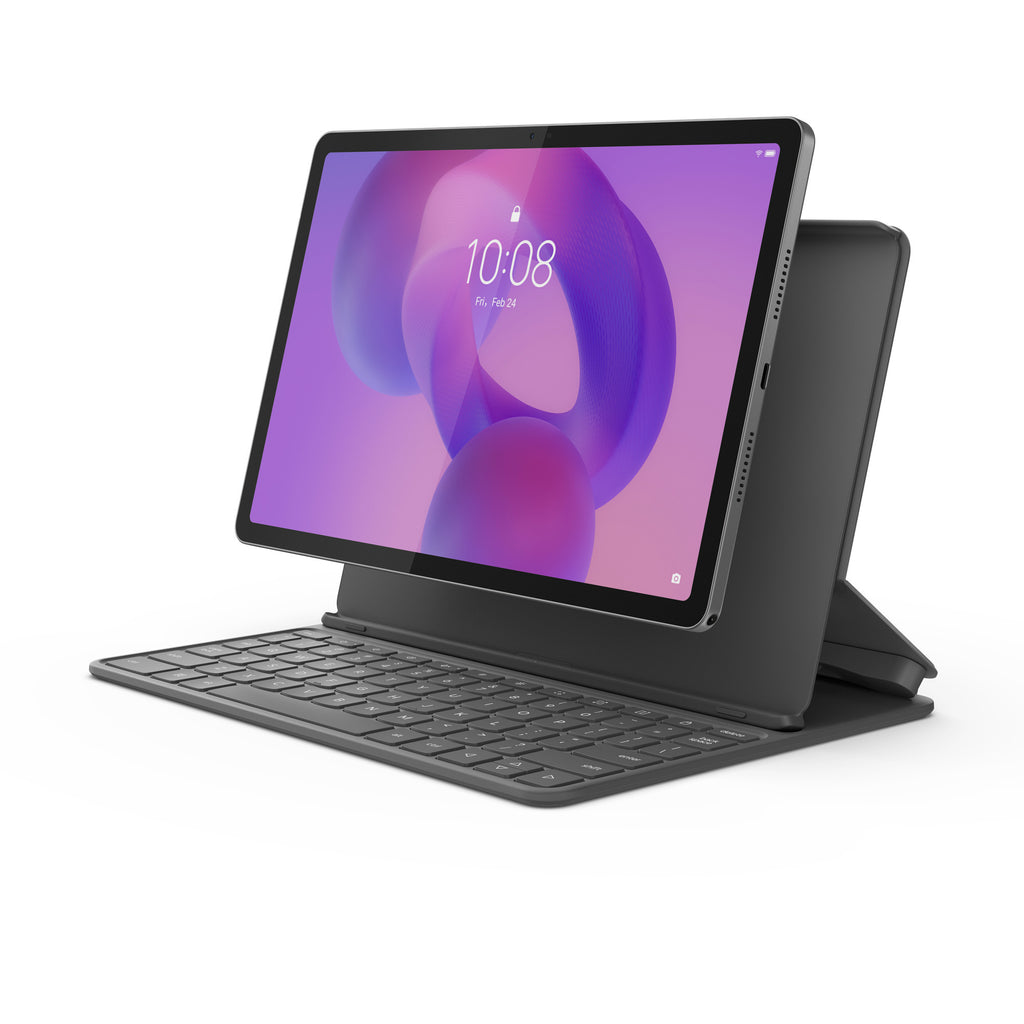 Lenovo folio toetsenbord voor ideatab (grijs, us-international lay-out (qwerty), pogo-pin)