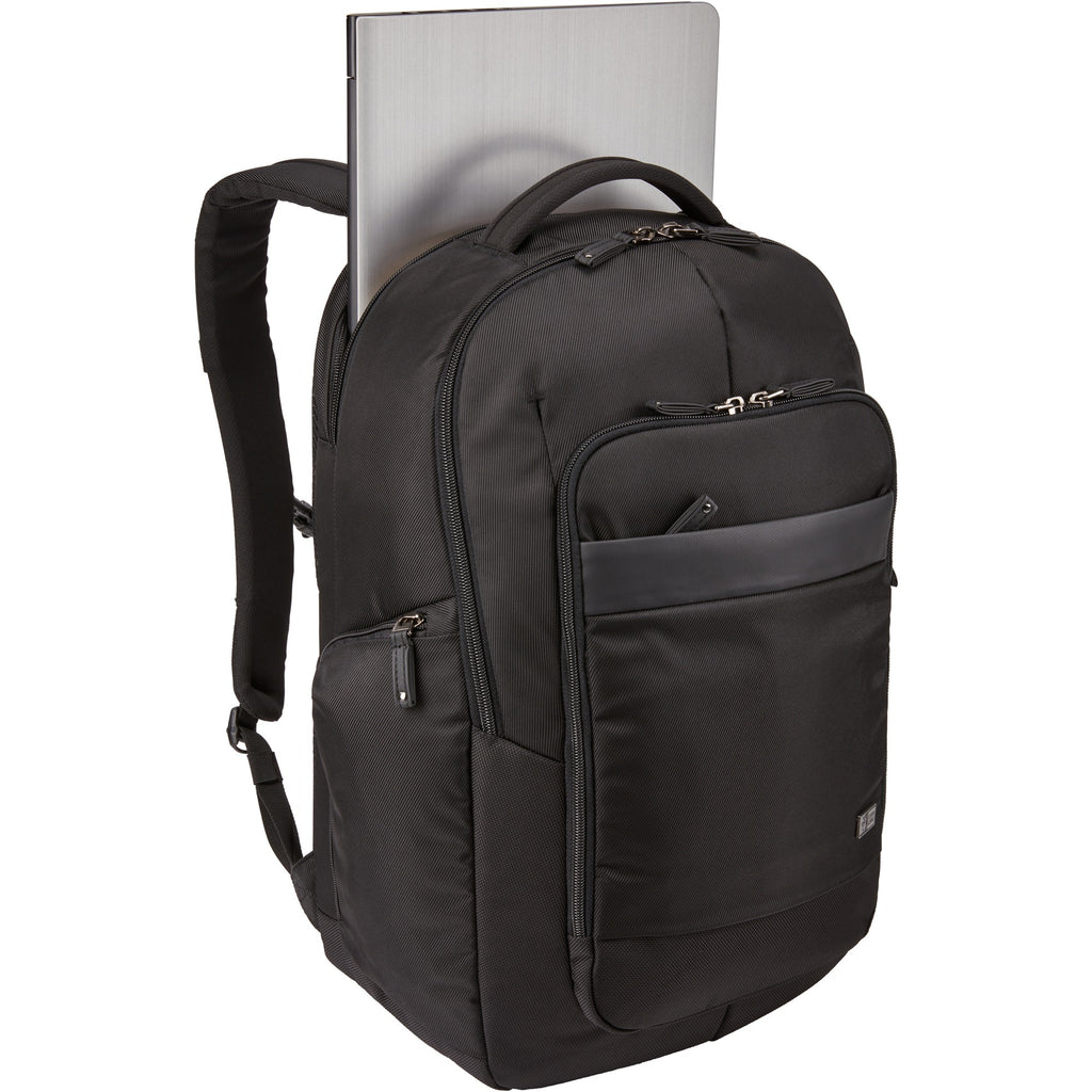 Case logic notion 17,3 laptop backpack rugzak (zwart)