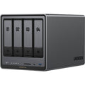 Ugreen nasync dxp4800 plus (grijs, 1x 2,5gbe, 1x 10gbe, hdmi, usb-c)