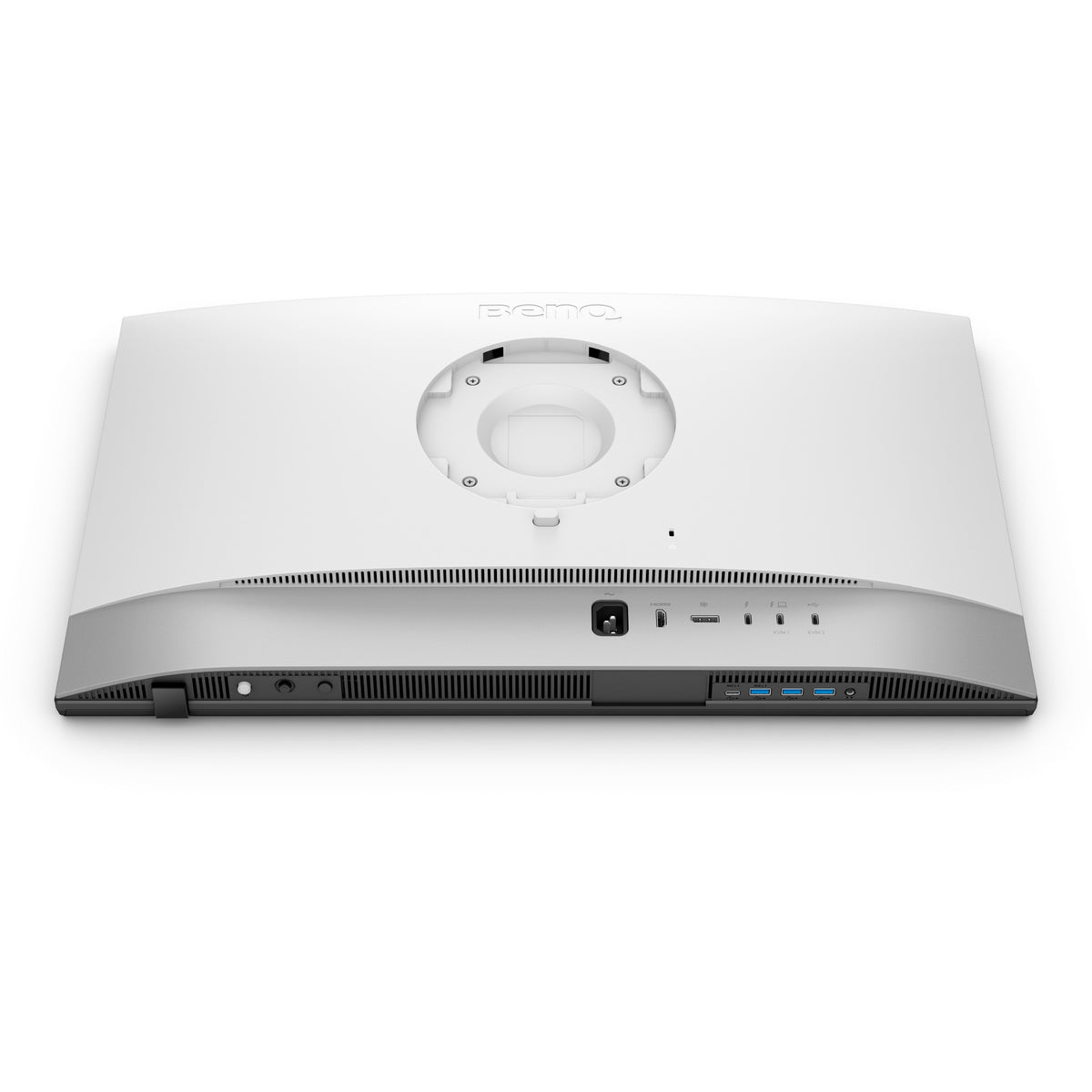 Benq pd2730s 27 5k ultra hd monitor (wit zilver, 1x displayport, 1x hdmi, 2x usb-c, 3x usb-a, 2x thunderbolt)