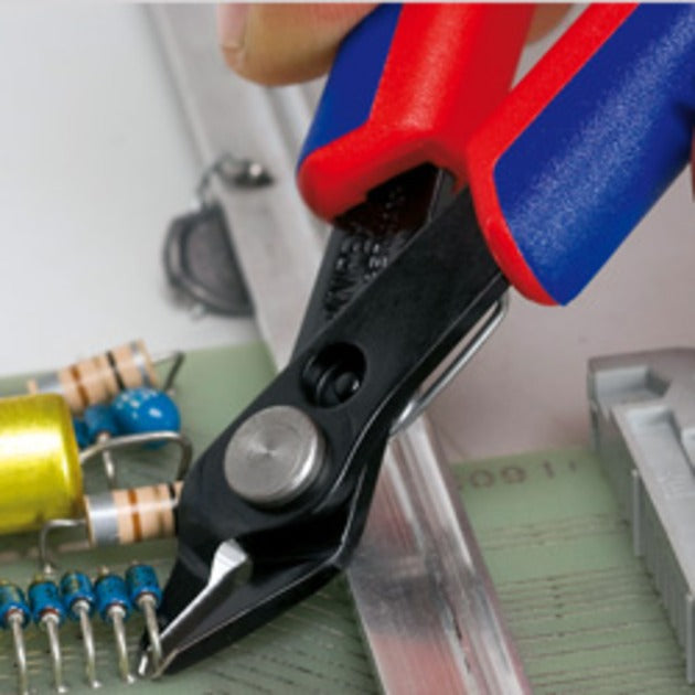 Knipex electronic super knips© gebruineerd met meer-componentengrepen 125 mm - 7861125