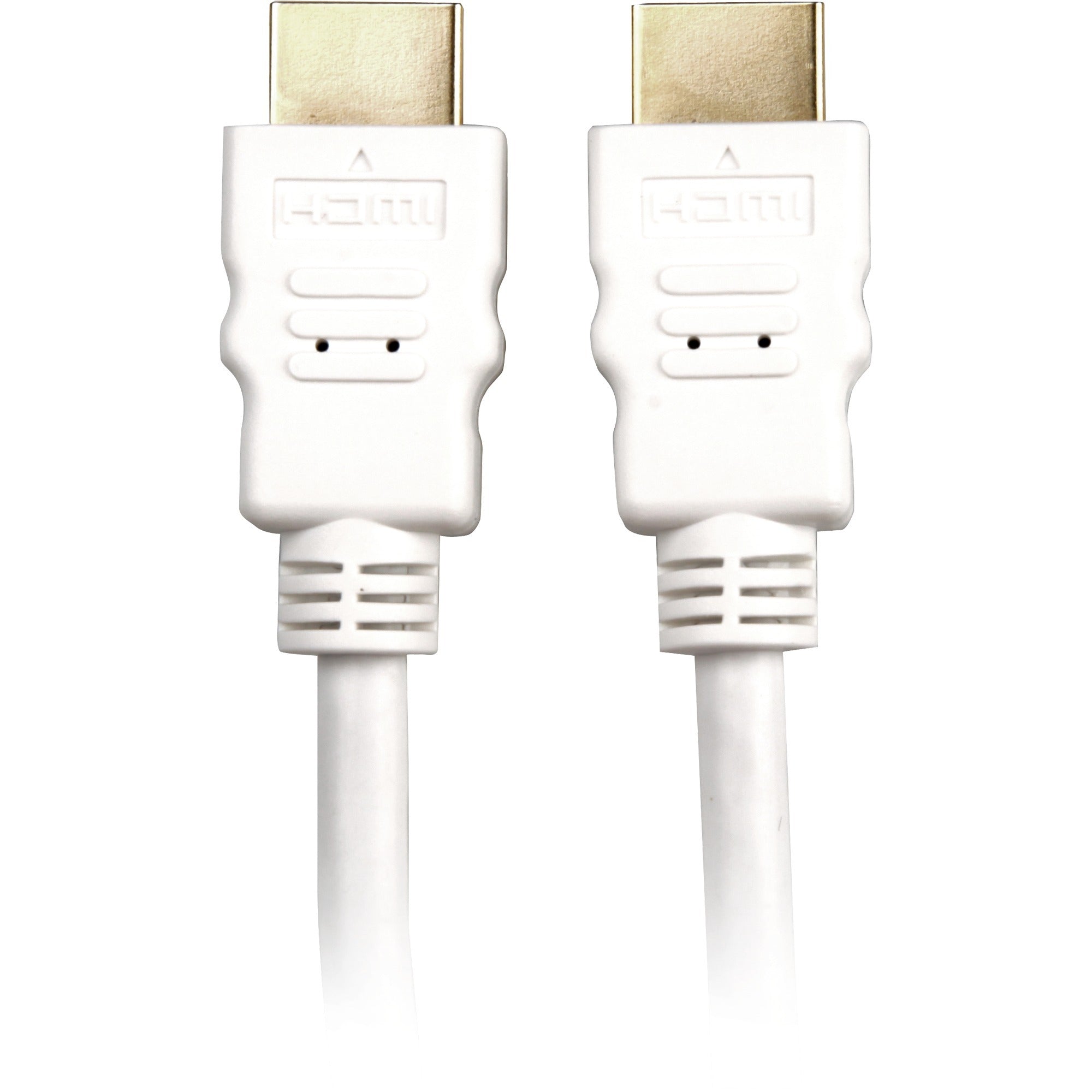 Sharkoon high speed hdmi kabel met ethernet (wit, 1 meter, 4k, verguld)