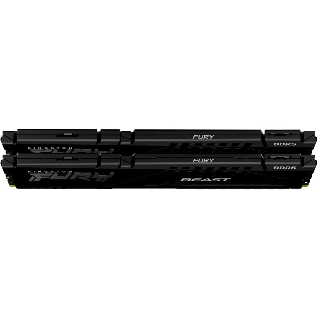 Kingston fury beast 16 gb ddr5-5200 (2x 8 gb) werkgeheugen (zwart, kf552c40bbk2-16, xmp 3.0)