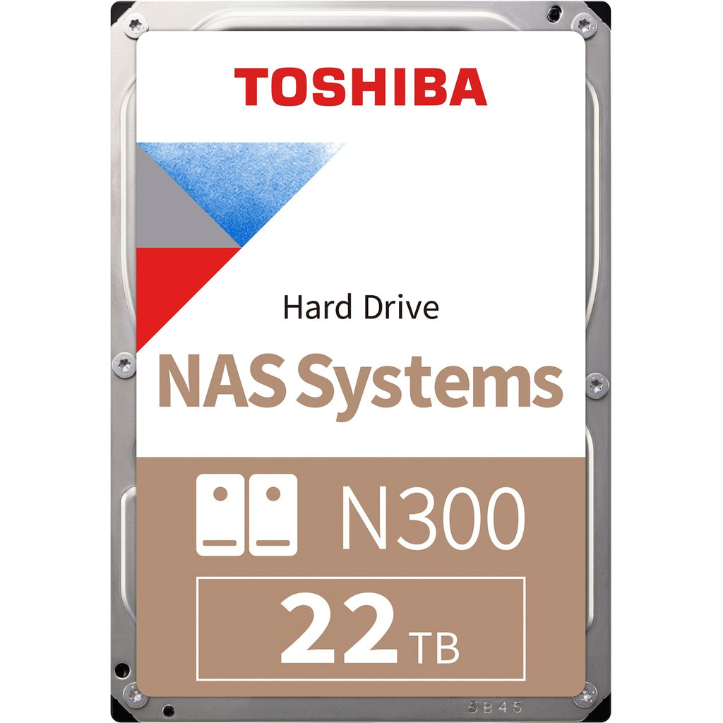 Toshiba n300 22 tb harde schijf (sata 600, 24 7)