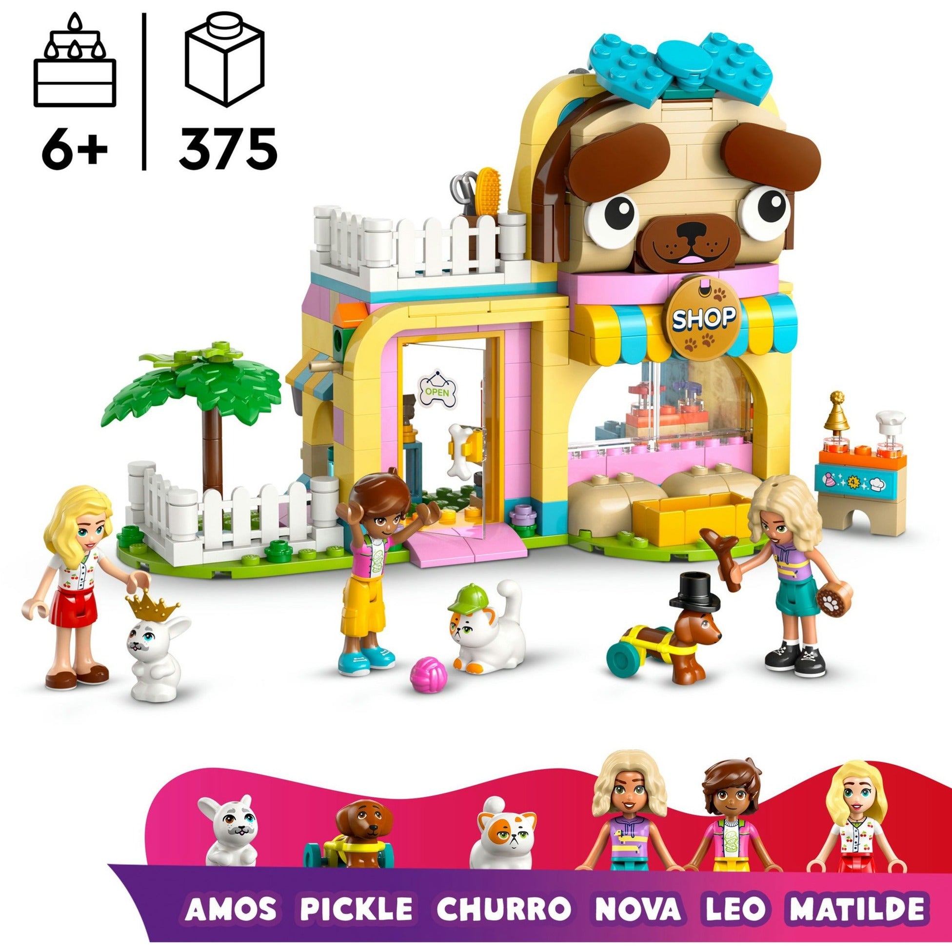 LEGO Friends 42650 Tierzubehör-Shop