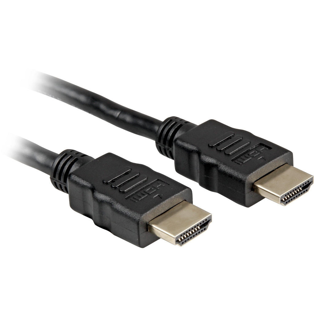 Sharkoon high speed hdmi kabel met ethernet (zwart, 10 meter, 4k, verguld)