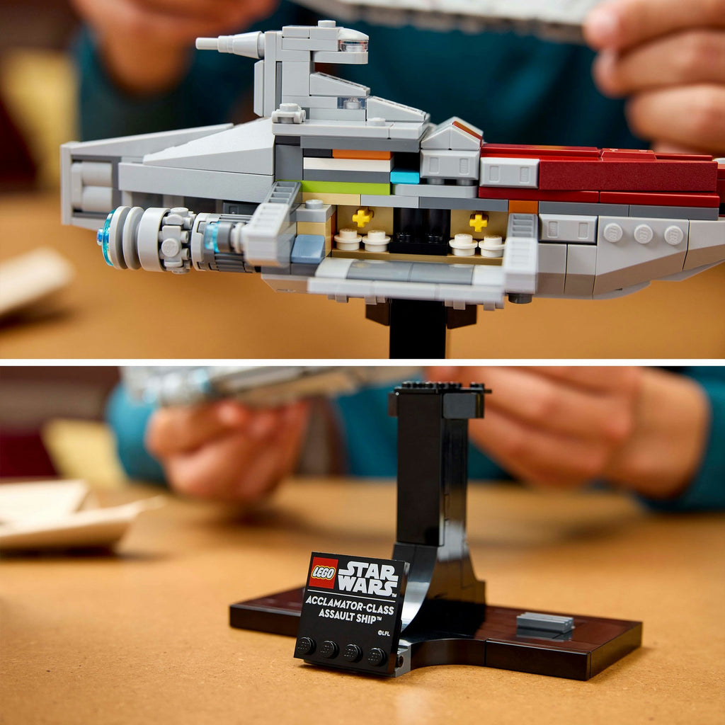 Lego star wars - acclamator-class assault ship constructiespeelgoed (75404)