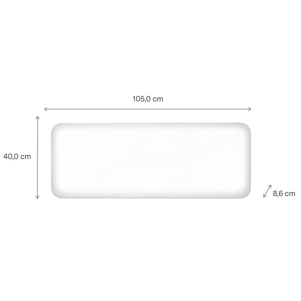 Mill steel wifi paneelverwarming pa1300wifi4, 1300 watt convector (wit, wifi 2,4 ghz (wifi 6), bluetooth 5.2, zigbee 3.0 + app)