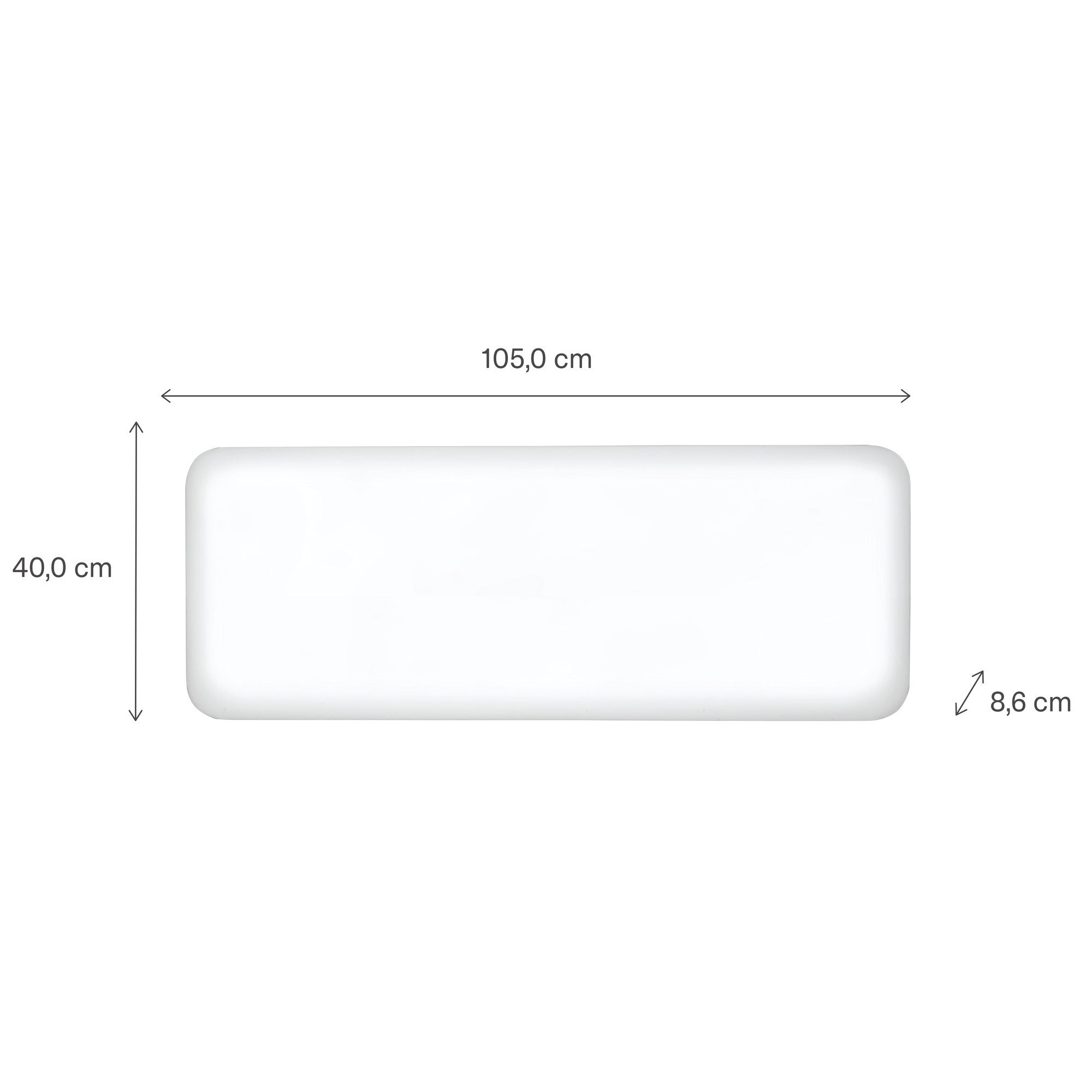 Mill steel wifi paneelverwarming pa1300wifi4, 1300 watt convector (wit, wifi 2,4 ghz (wifi 6), bluetooth 5.2, zigbee 3.0 + app)