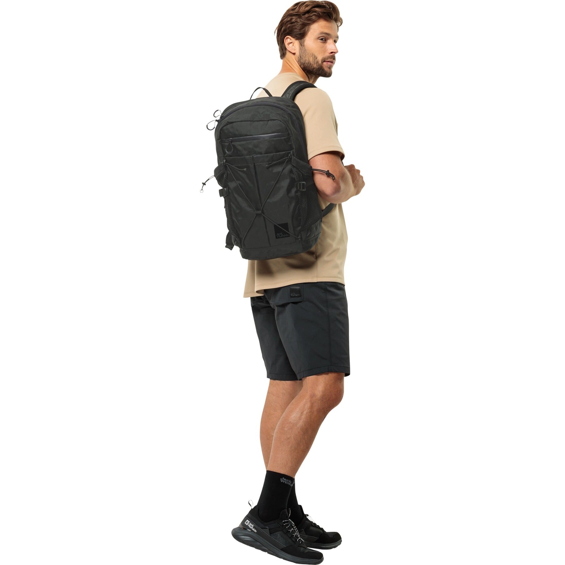 Jack wolfskin wandermood pack 20 rugzak (zwart, 20 liter)