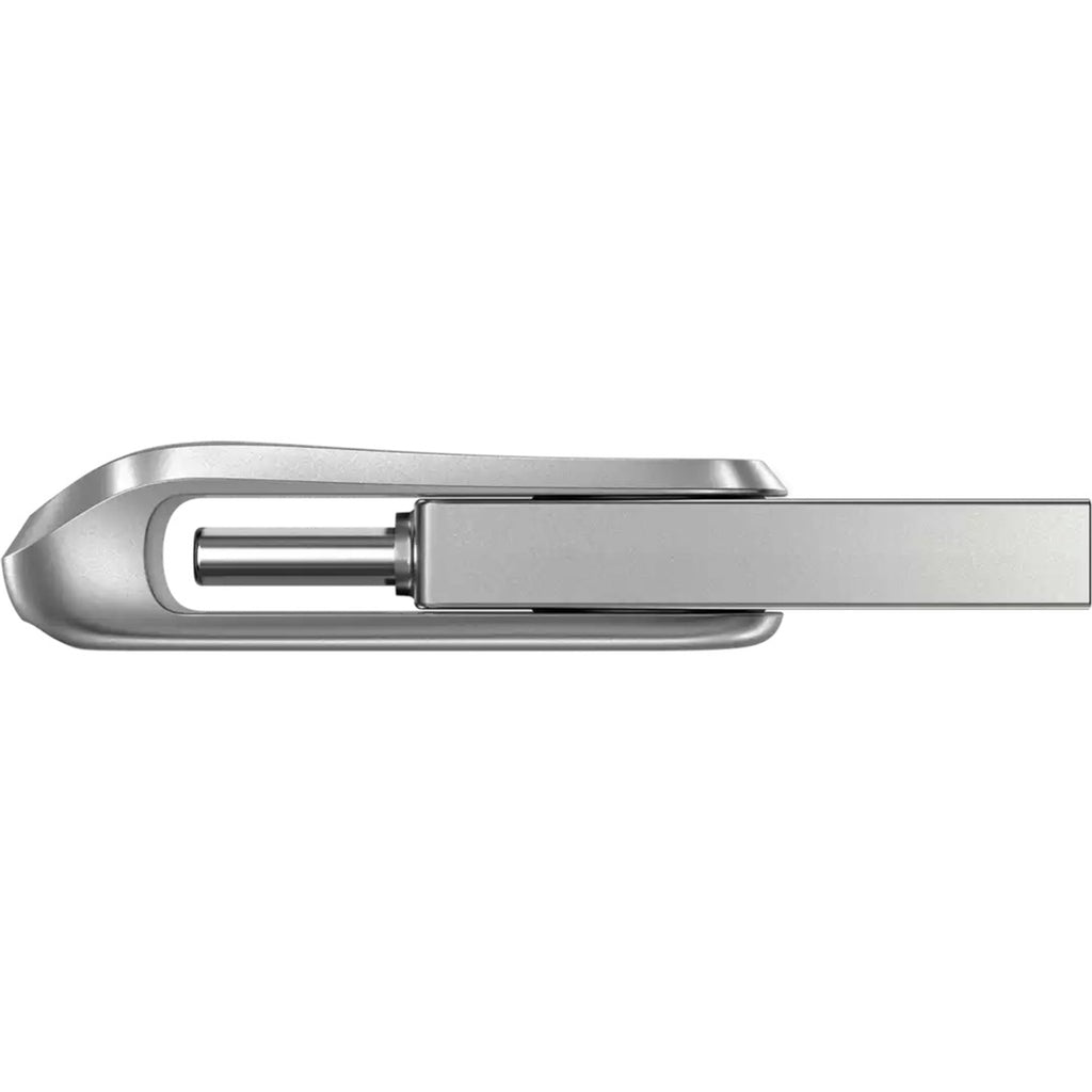 Sandisk ultra dual drive luxe 128 gb usb-stick (zilver, usb-a 3.2 gen 1, usb-c 3.2 gen 1)