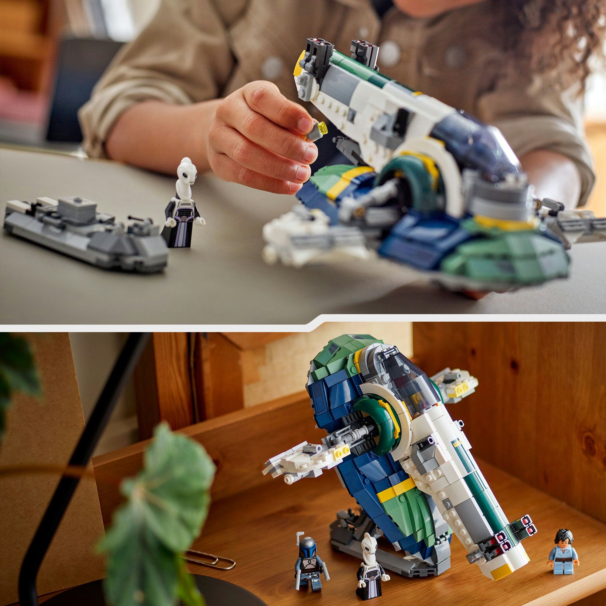 LEGO Star Wars 75433 Jango Fetts Raumschiff
