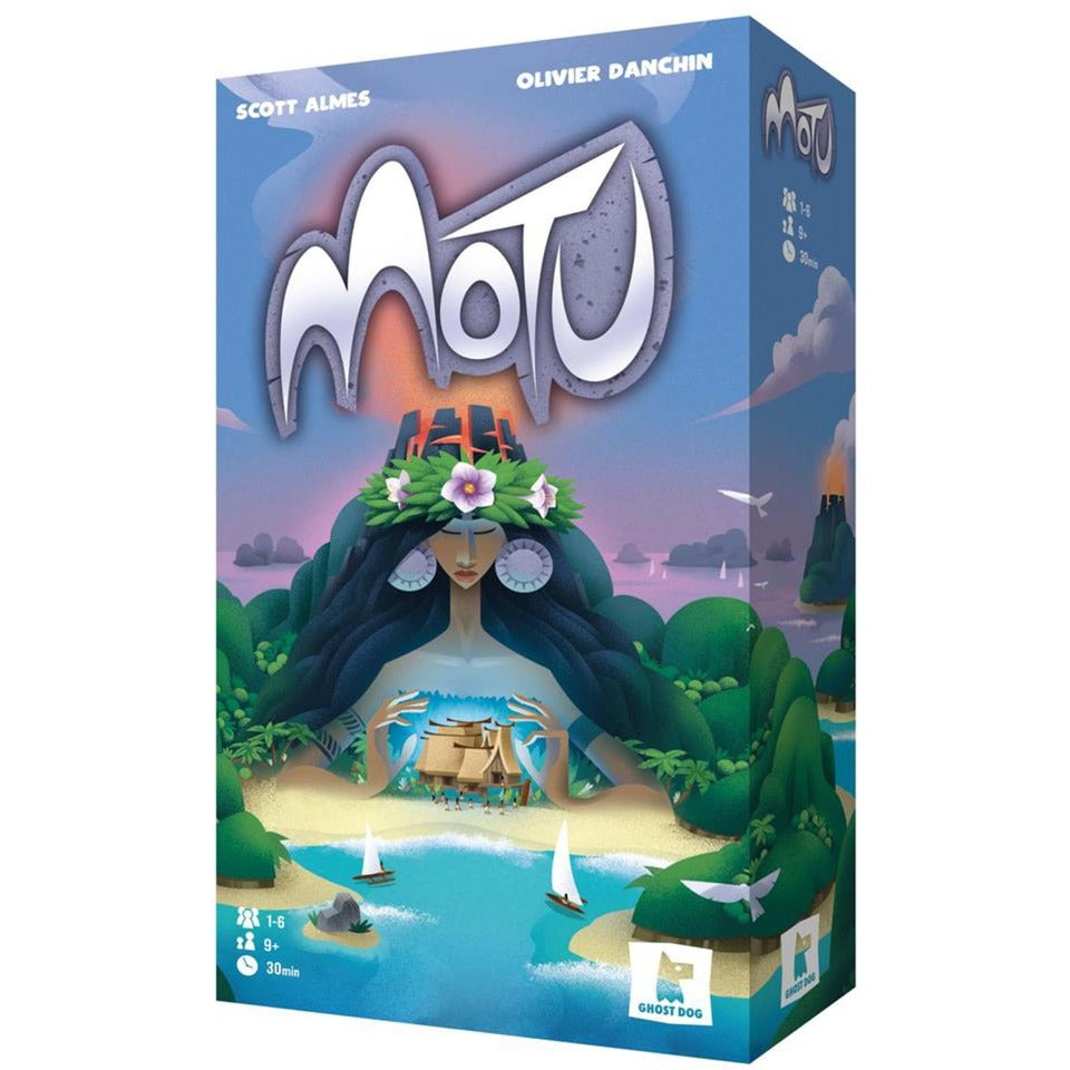European player network motu bordspel (engels frans, 1 - 6 spelers, 30 minuten, vanaf 9 jaar)