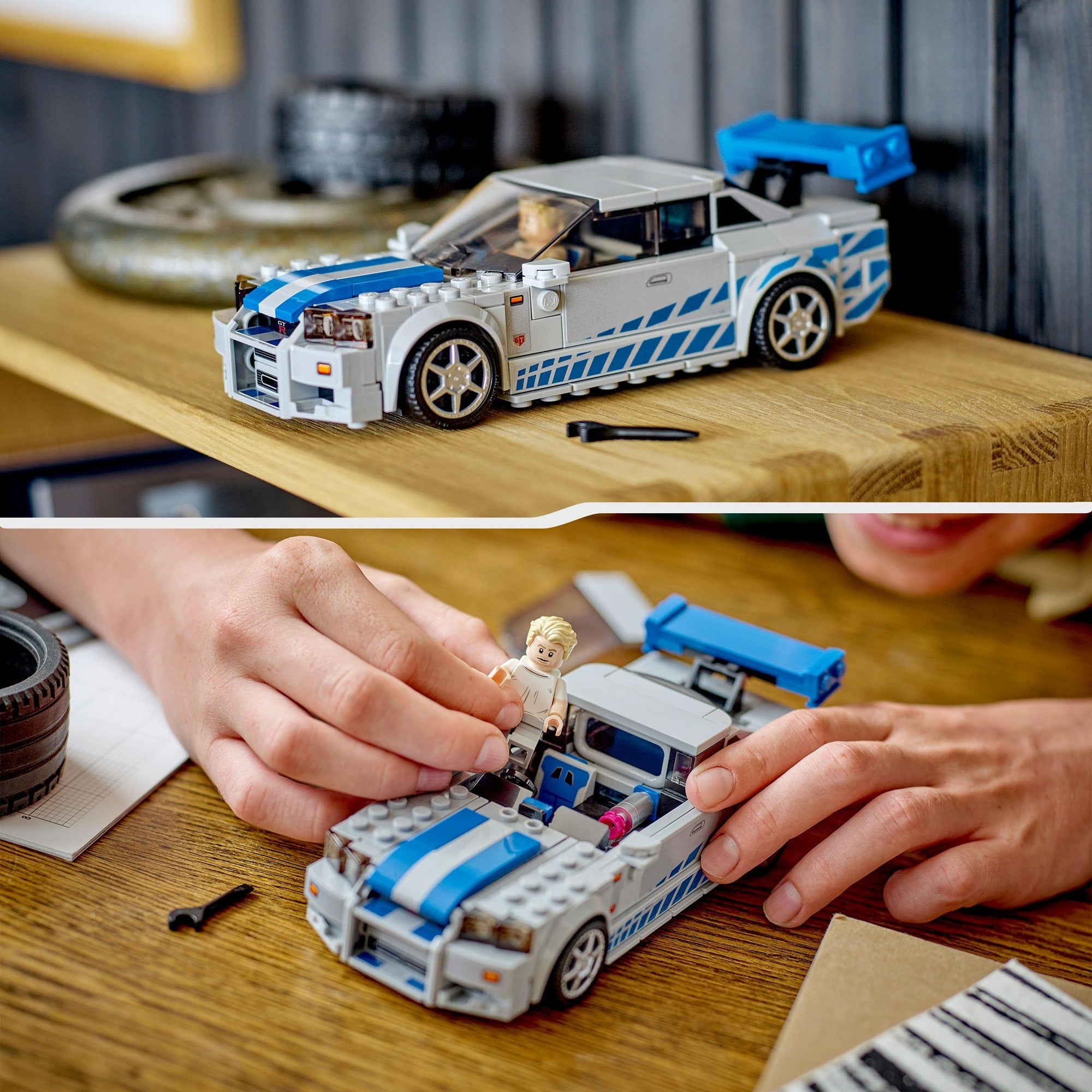 Lego speed champions nissan skyline gt-r (r34) - 76917