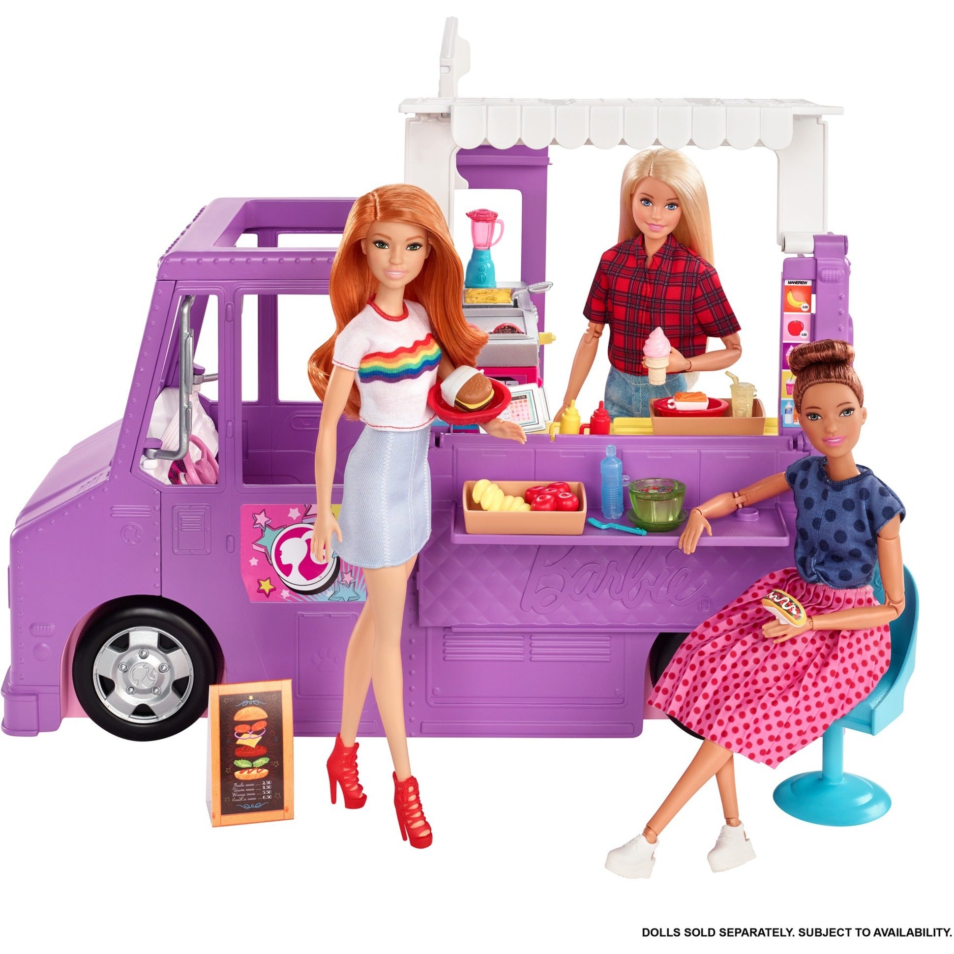 Barbie Mattel Foodtruck