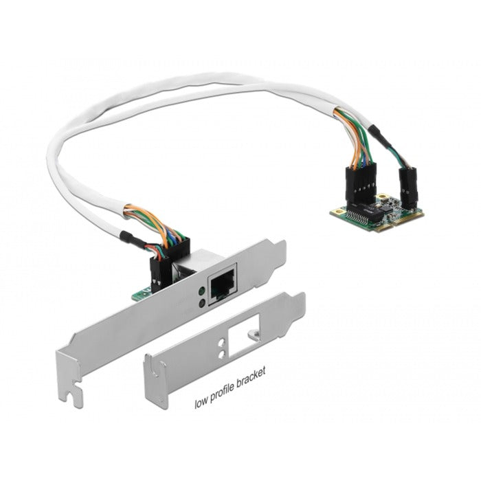 DeLOCK Mini PCIe I/O PCIe Half Size 1x Gigabit LAN